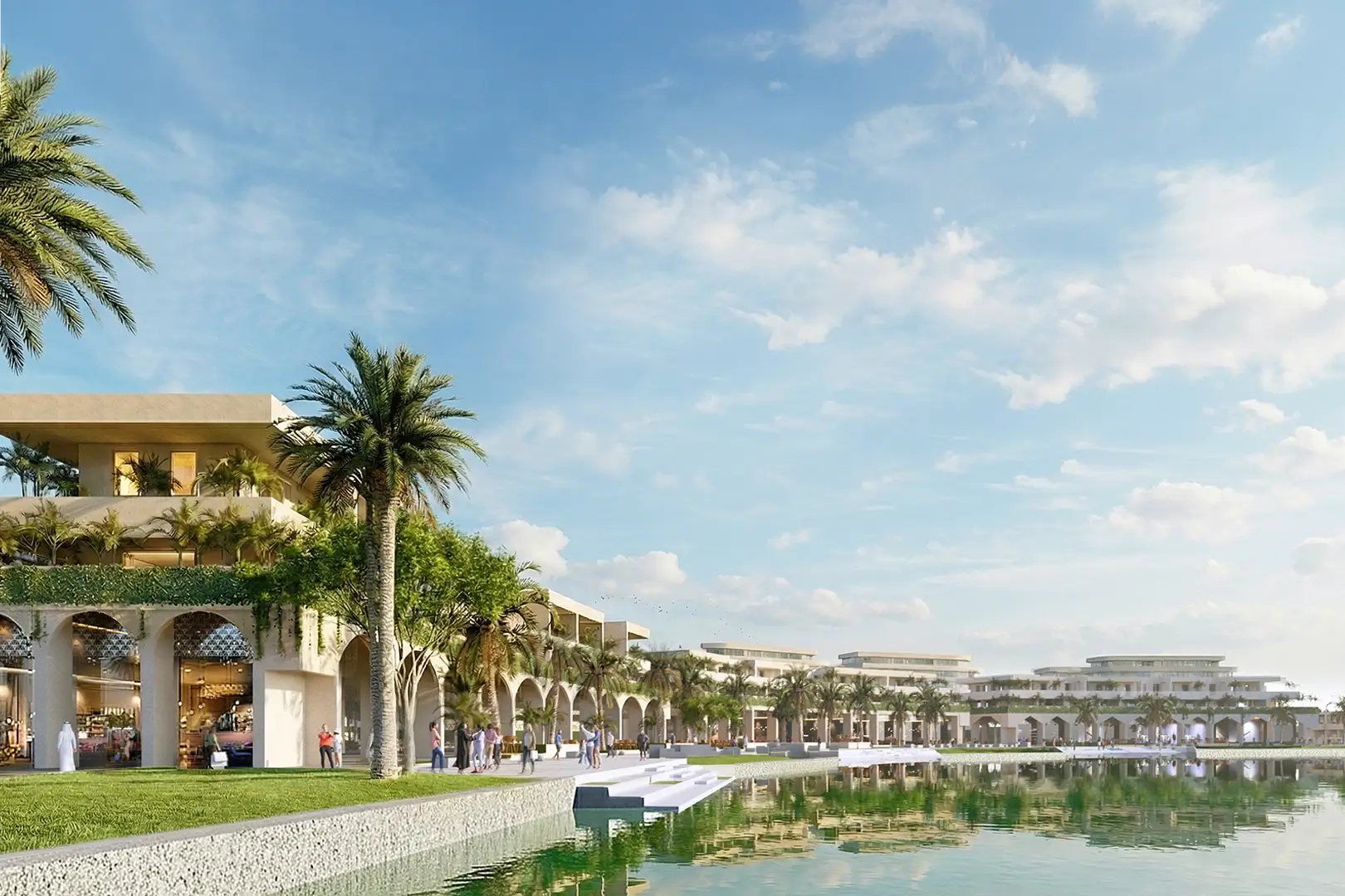 Luxury Resort Architecture Project in the Middle East, Resort Architectural Project in Bahrain, Middle East Resort Architecture Project