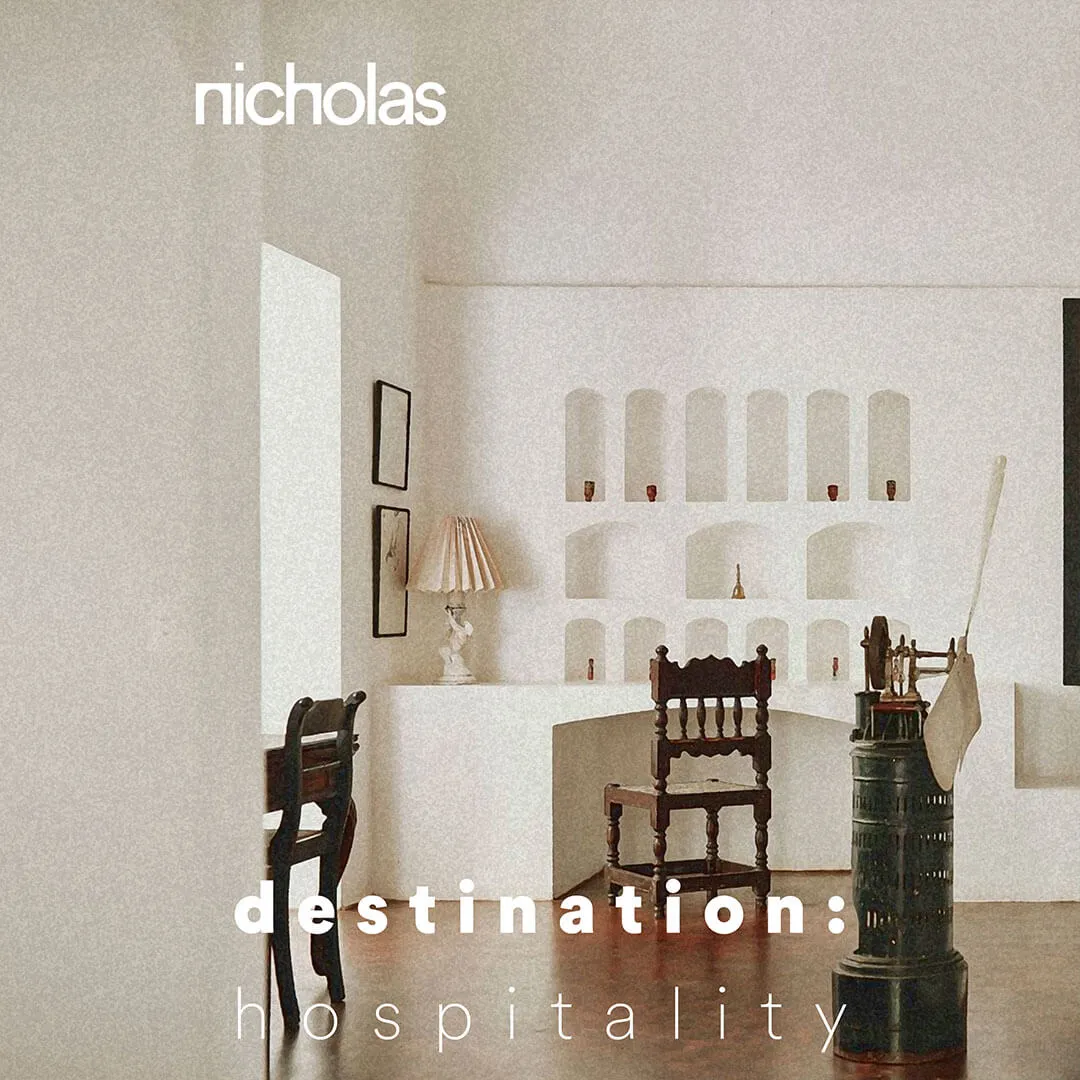 Boutique Hotel Living Room blending Modern Design with Traditional Architecture