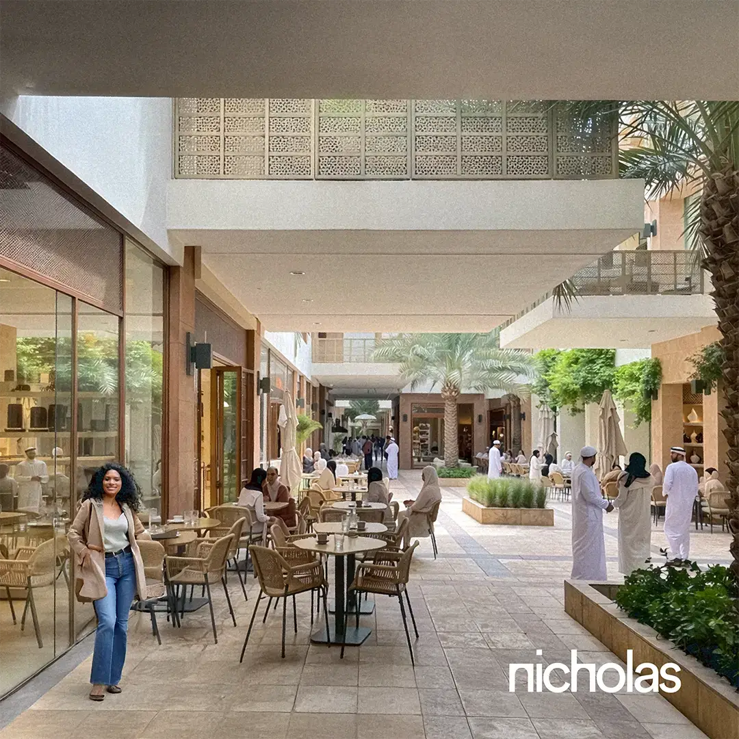 Contemporary Souk Architecture Design, Middle Eastern Urban Architecture, Mashrabiya Contemporary Architecture