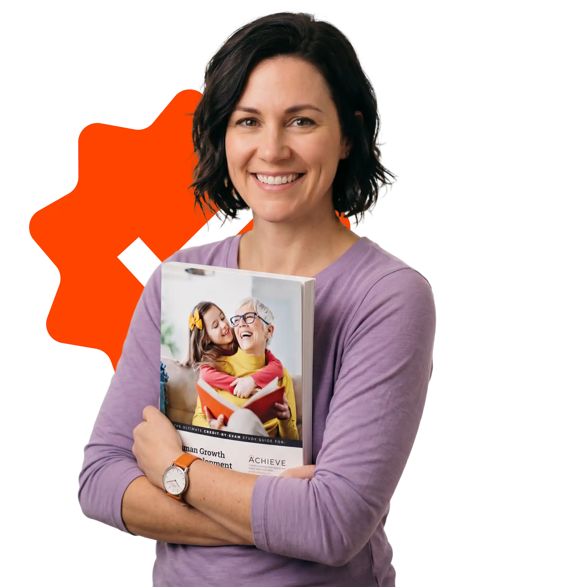 Smiling nursing professional using a laptop to prepare for the Next Gen NCLEX-RN exam.