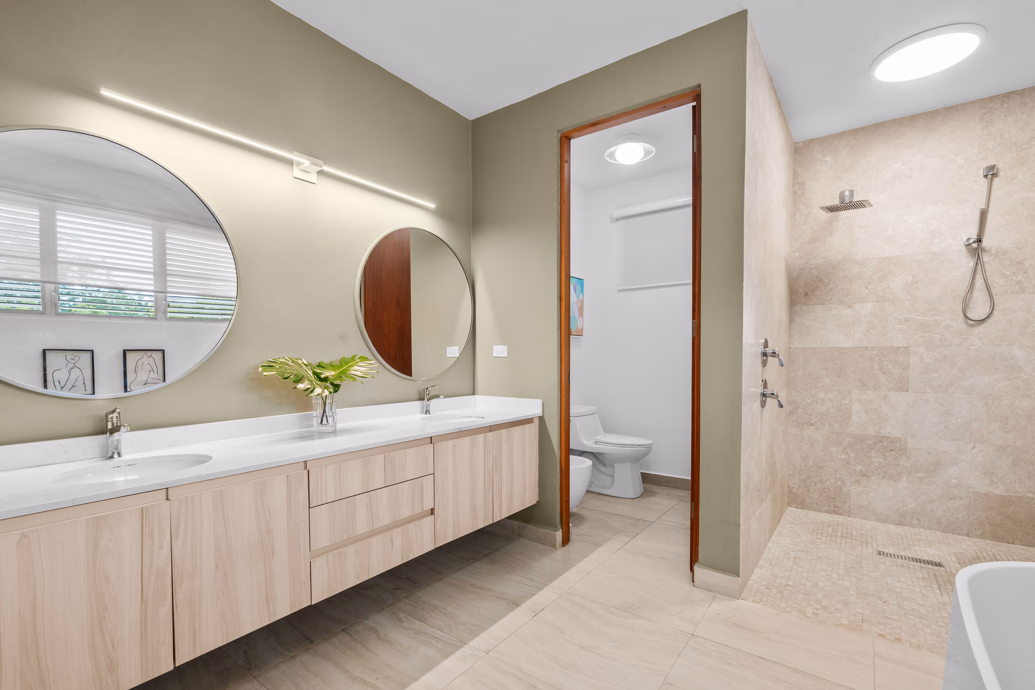 Clubhouse and wellness spa in gated community