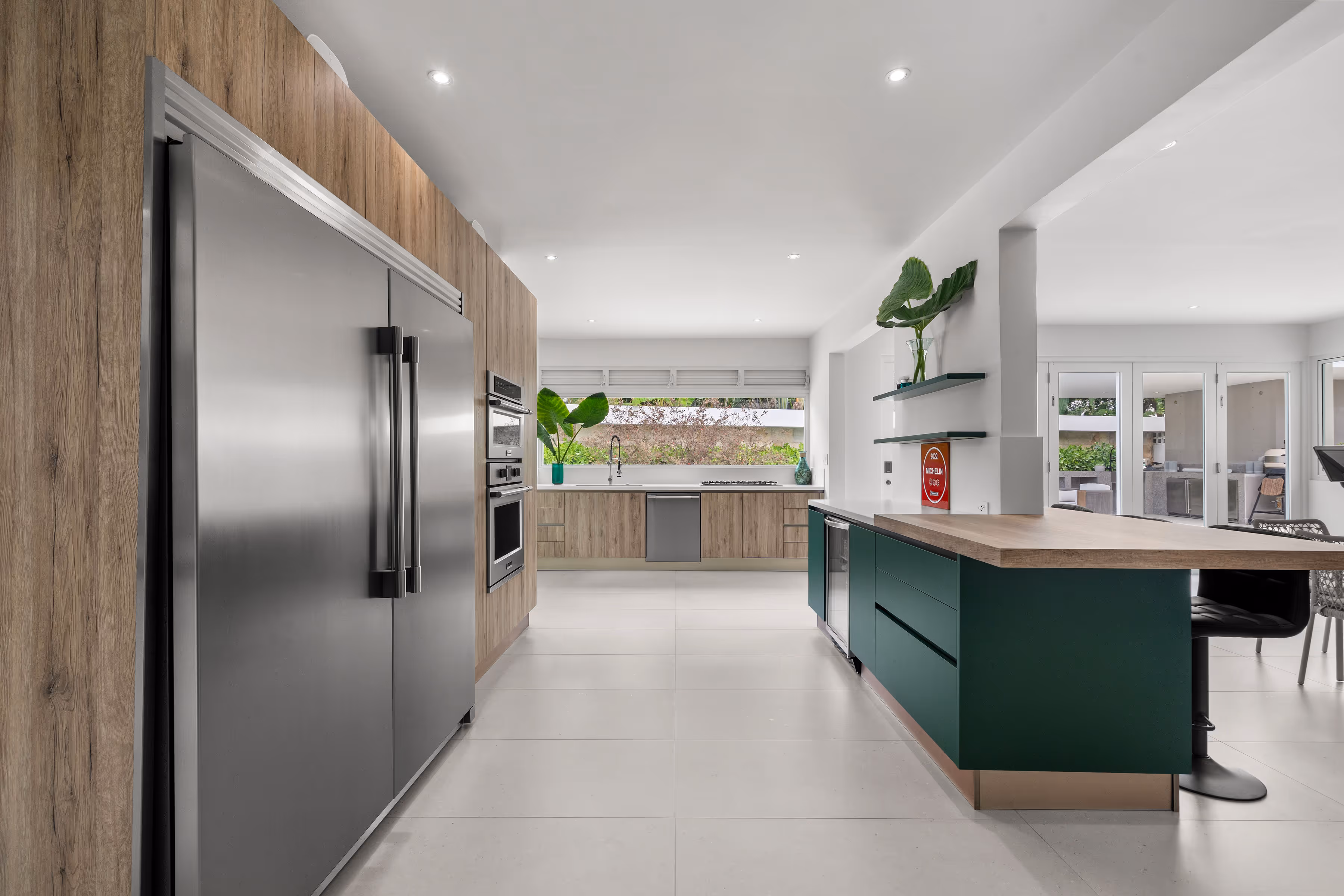 Front view of Villa Caparra Norte home with one-car enclosed garage