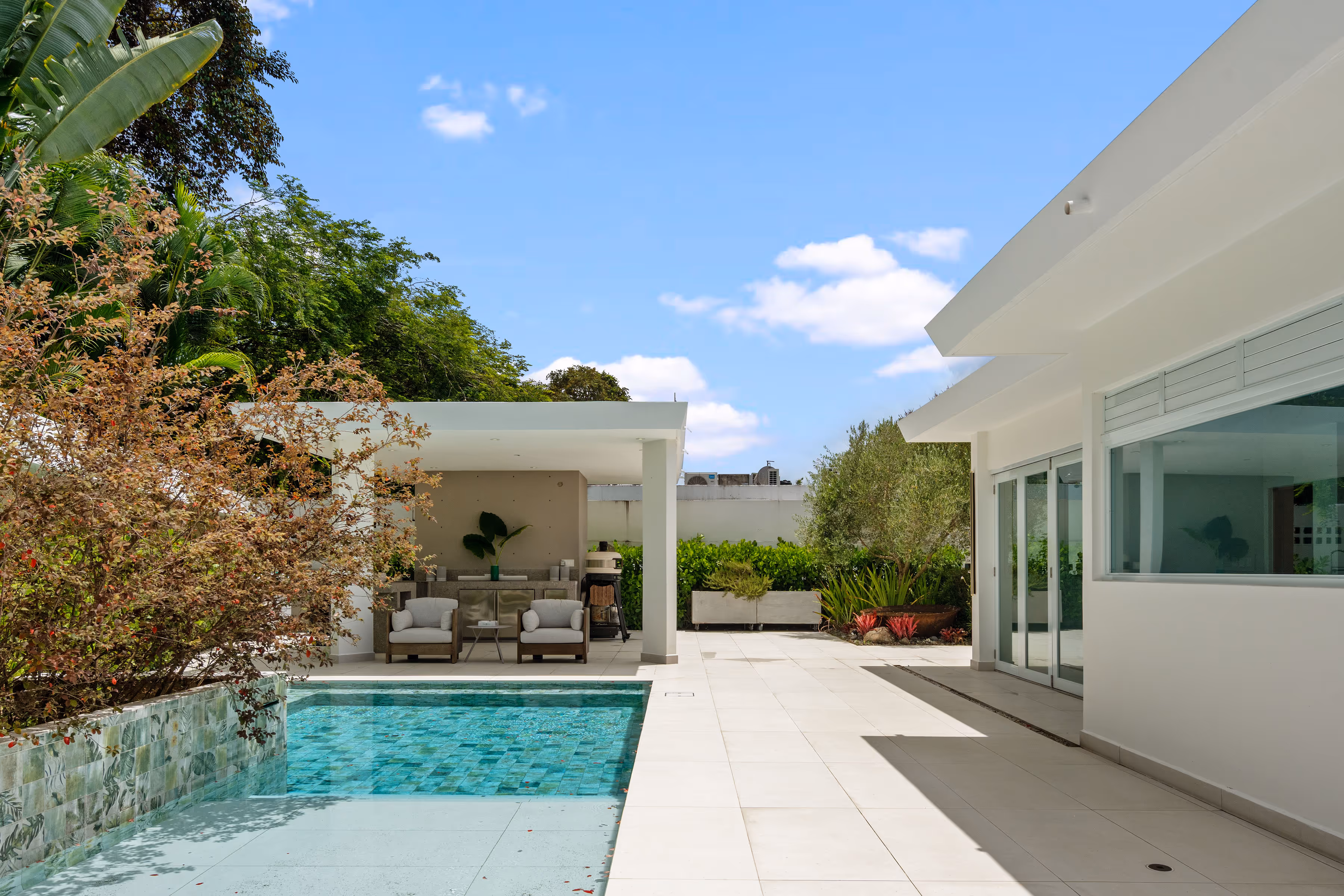 Architectural details from renowned architect Francisco Porrata-Doria’s original design