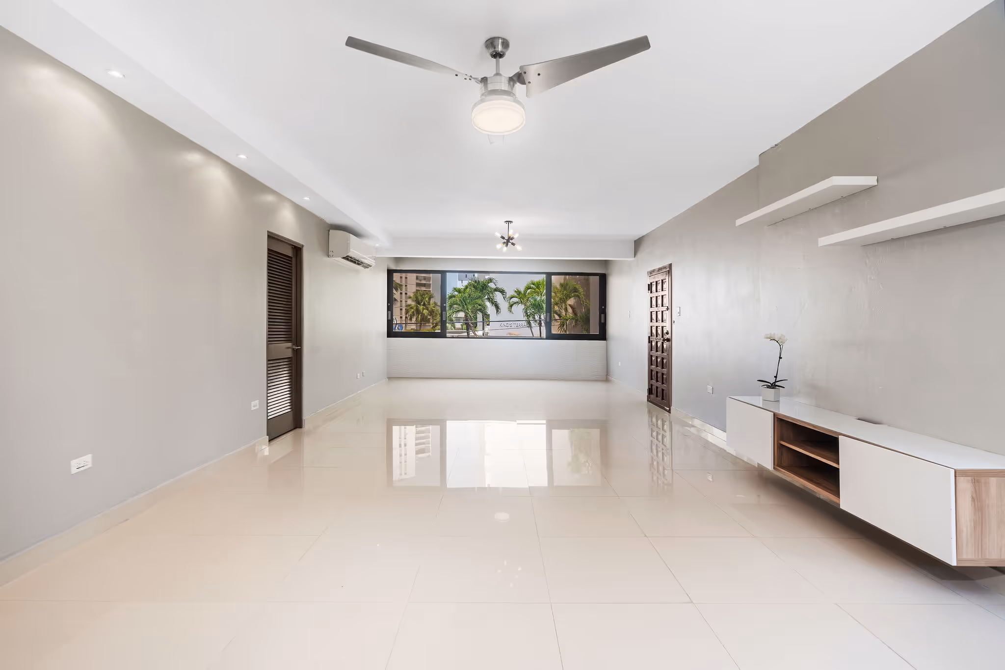 Light-filled open layout in Condado apartment