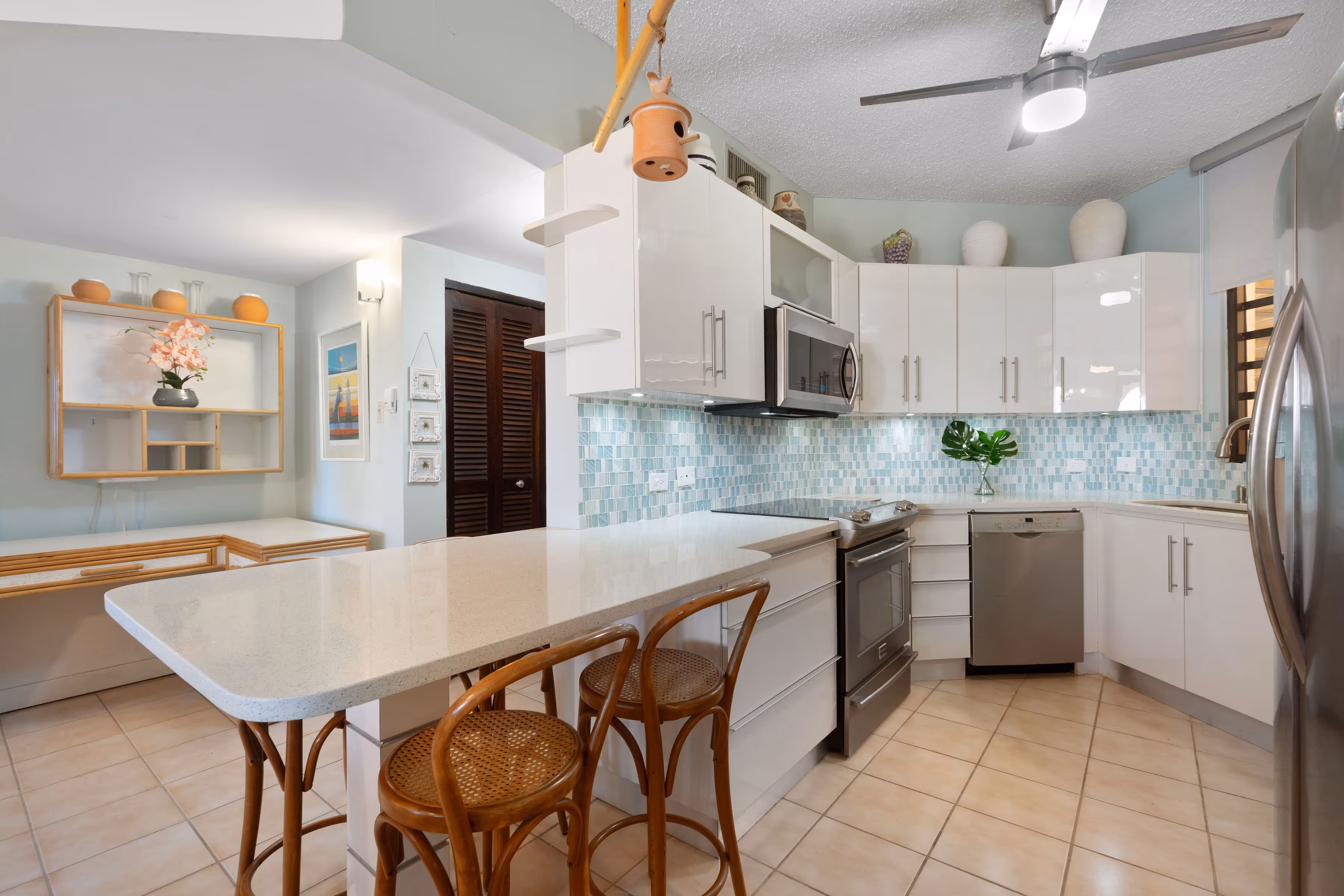 Spacious two-bedroom Caribbean vacation home