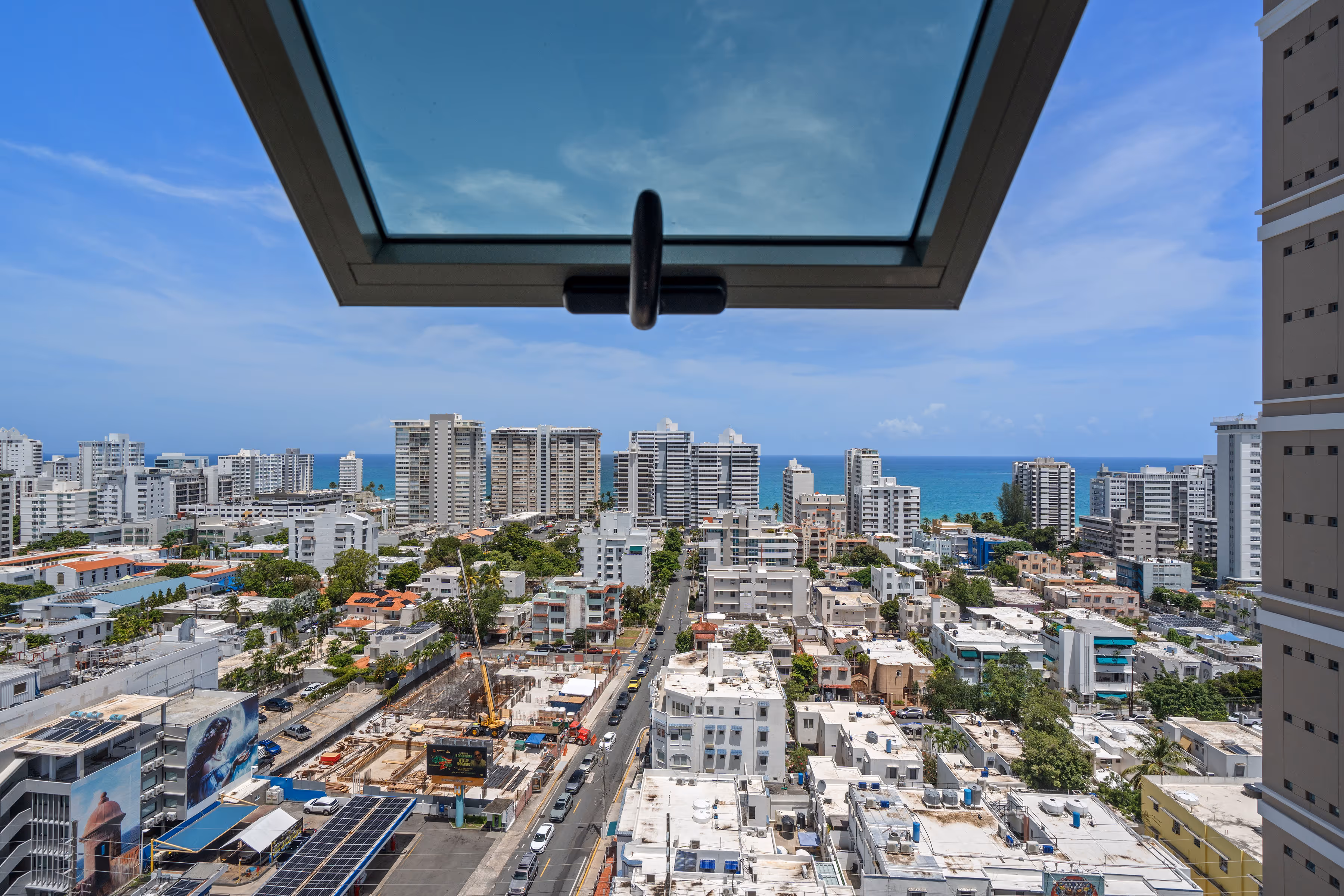 Luxury master bathroom with dual vanities in Gallery Plaza residence