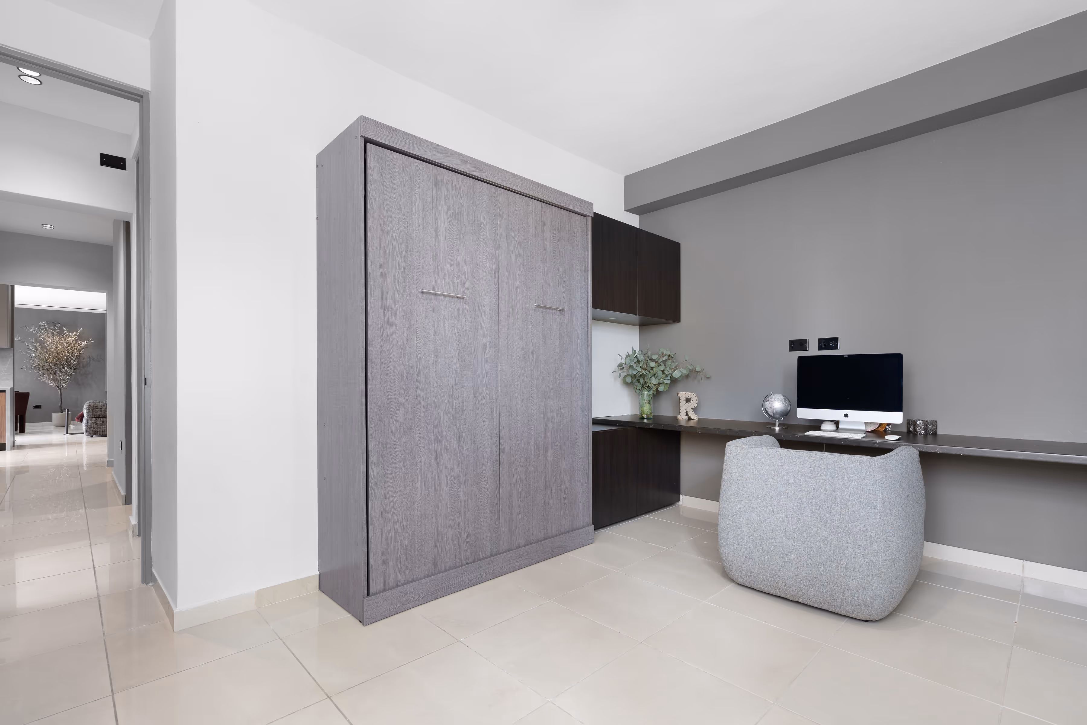 On-site dog park and green space within the luxury residential complex.