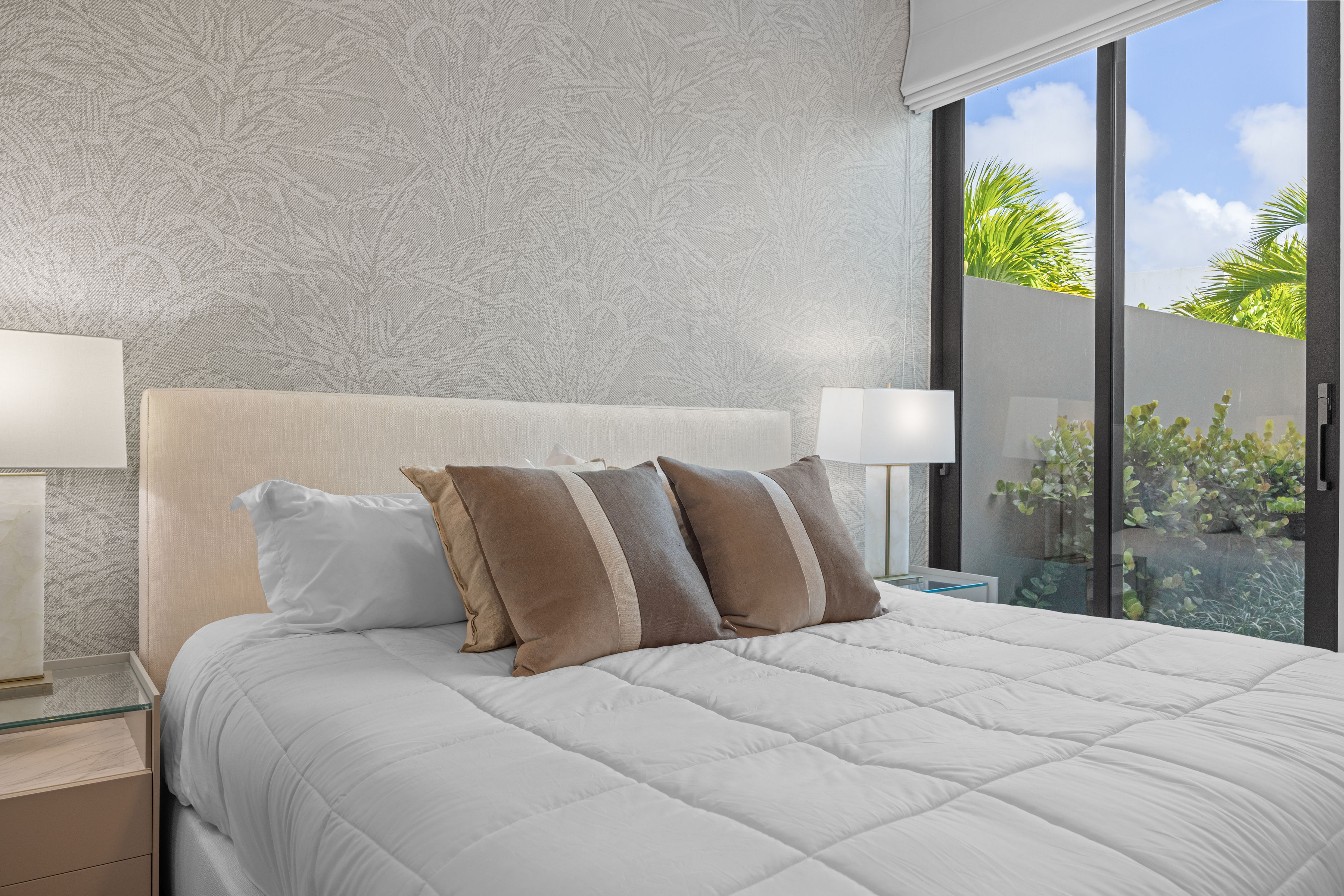 Dorado Beach Resort The Isles residence guest bedroom with natural light and garden-facing window