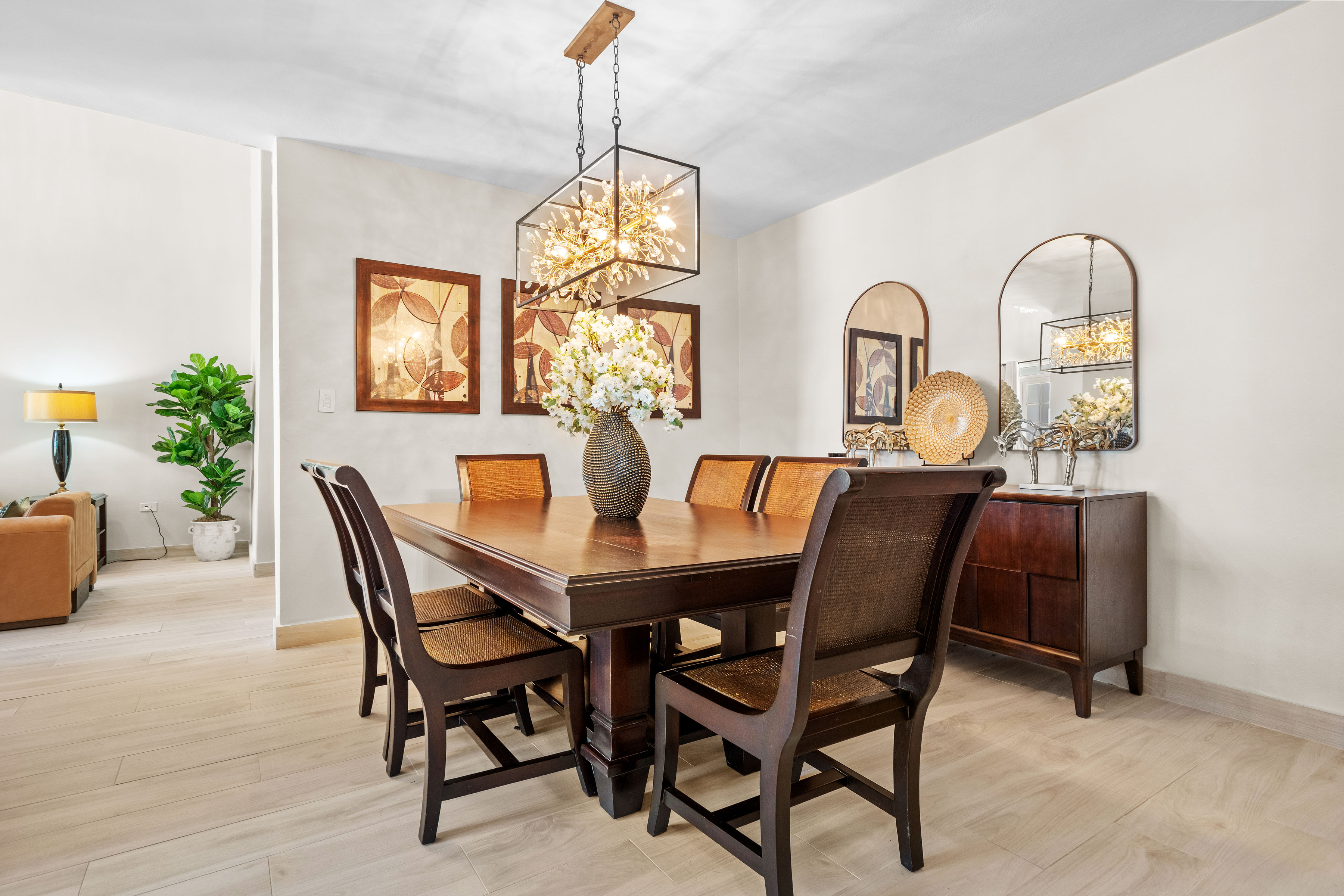 Royal Palm Vega Alta | Formal dining room connected to the main living areas