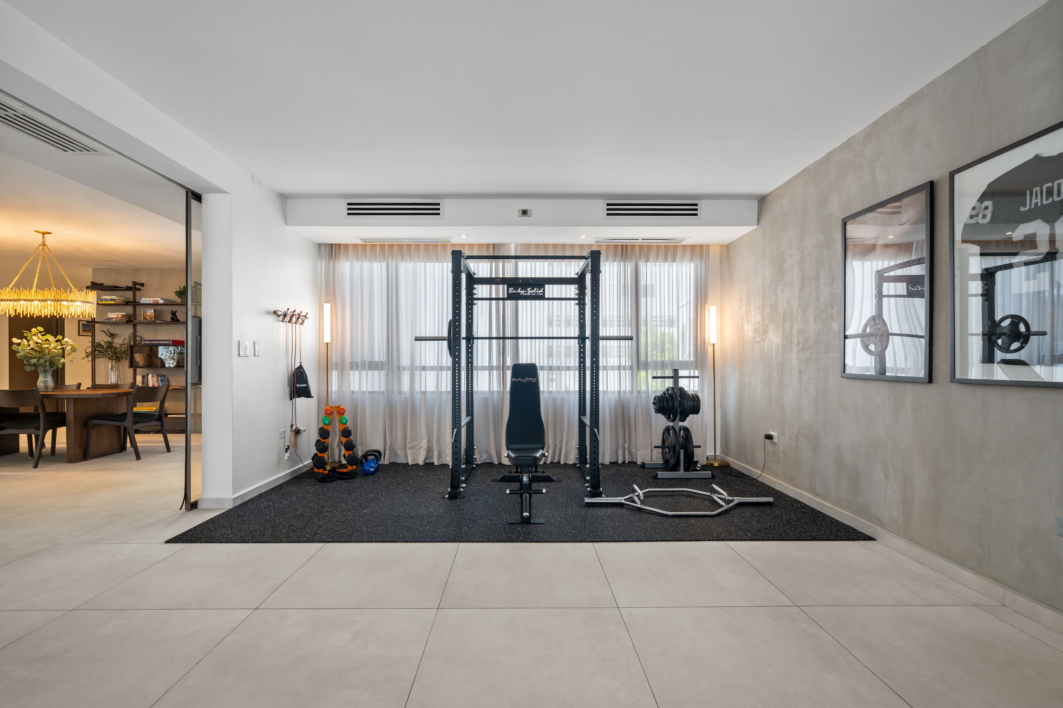 Casa Cervantes 2 | Flexible bonus room currently configured as a private home gym