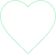 A pixel heart in the middle of a black background.