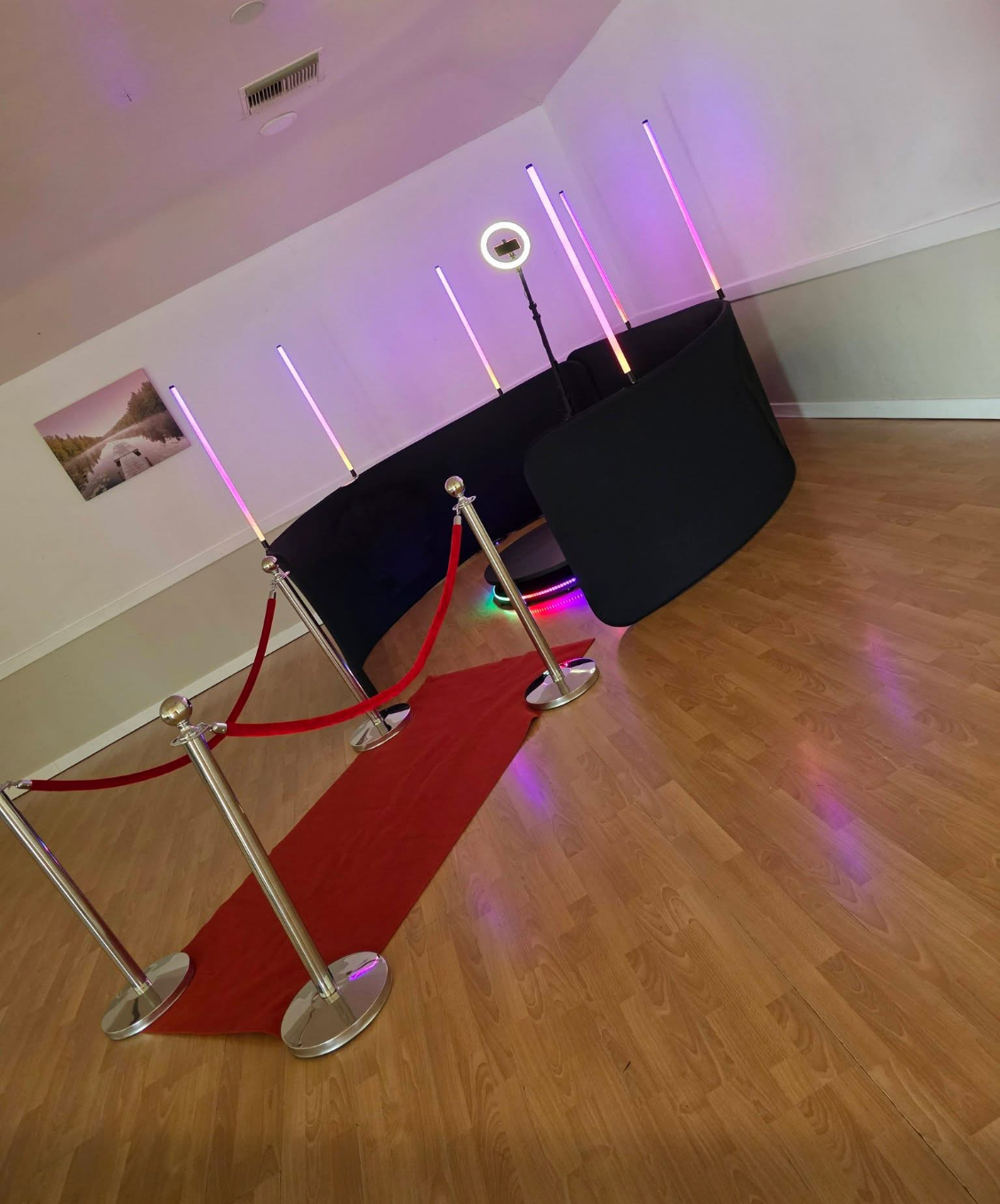360 Video Booth Half Surround Hire West Midlands