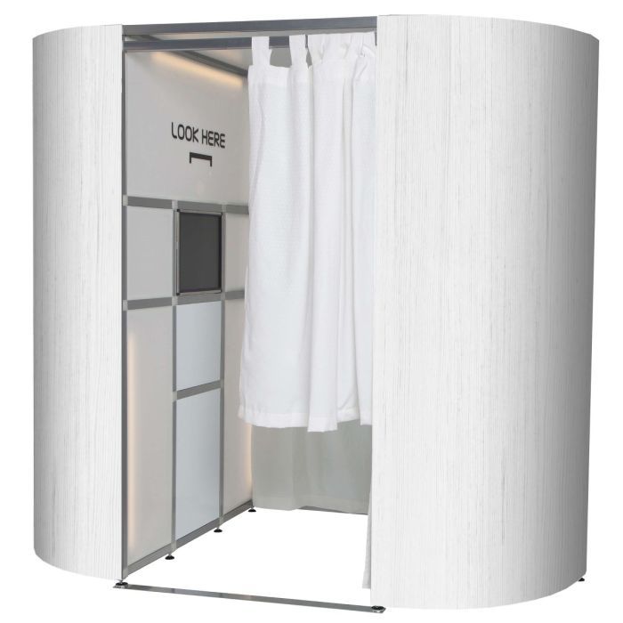 Elegant White Photobooth Hire Redditch