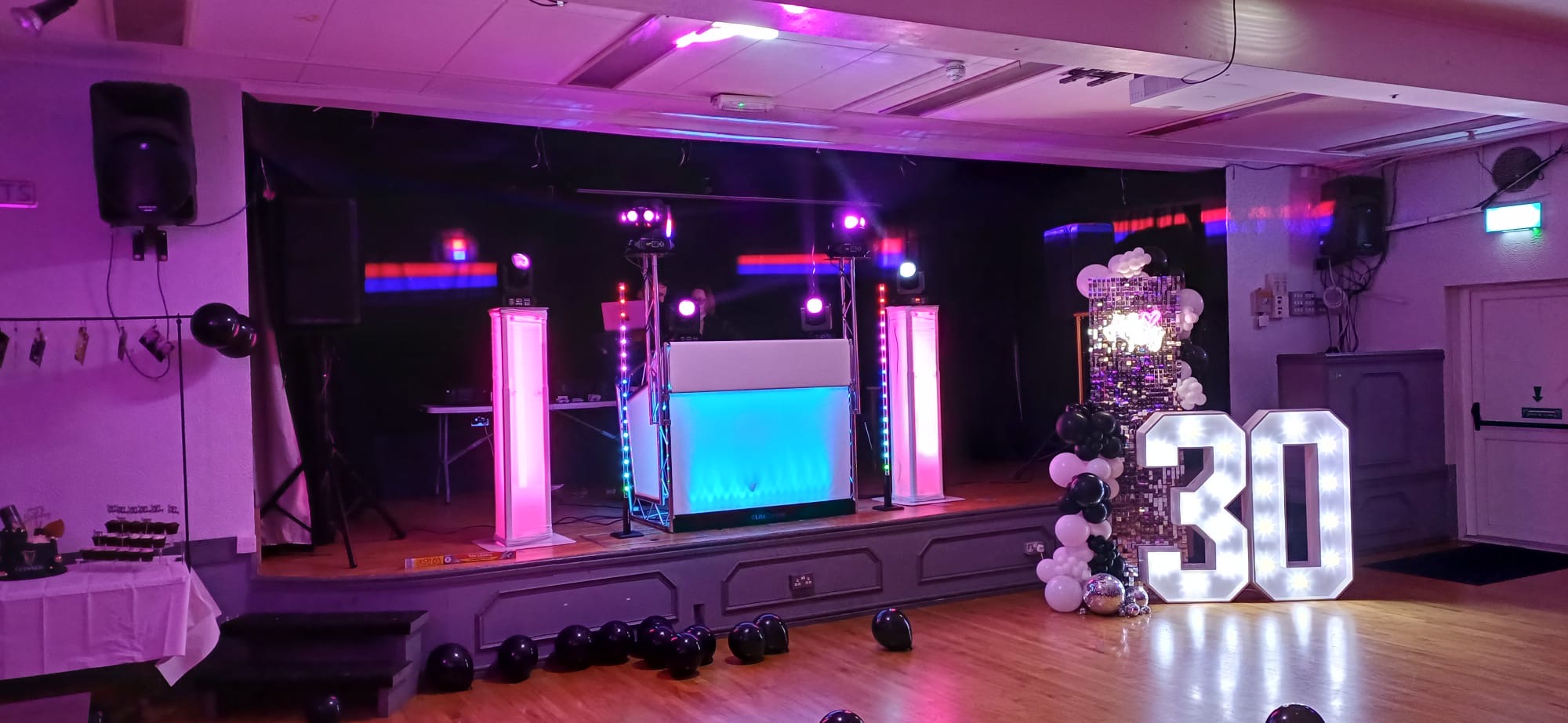 DJ + LED Letters Bundle