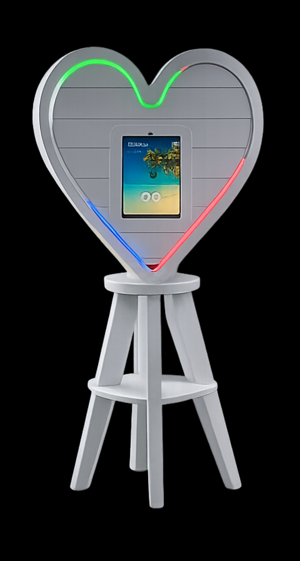 Love Heart Selfie Pod Hire Wedding West Midlands