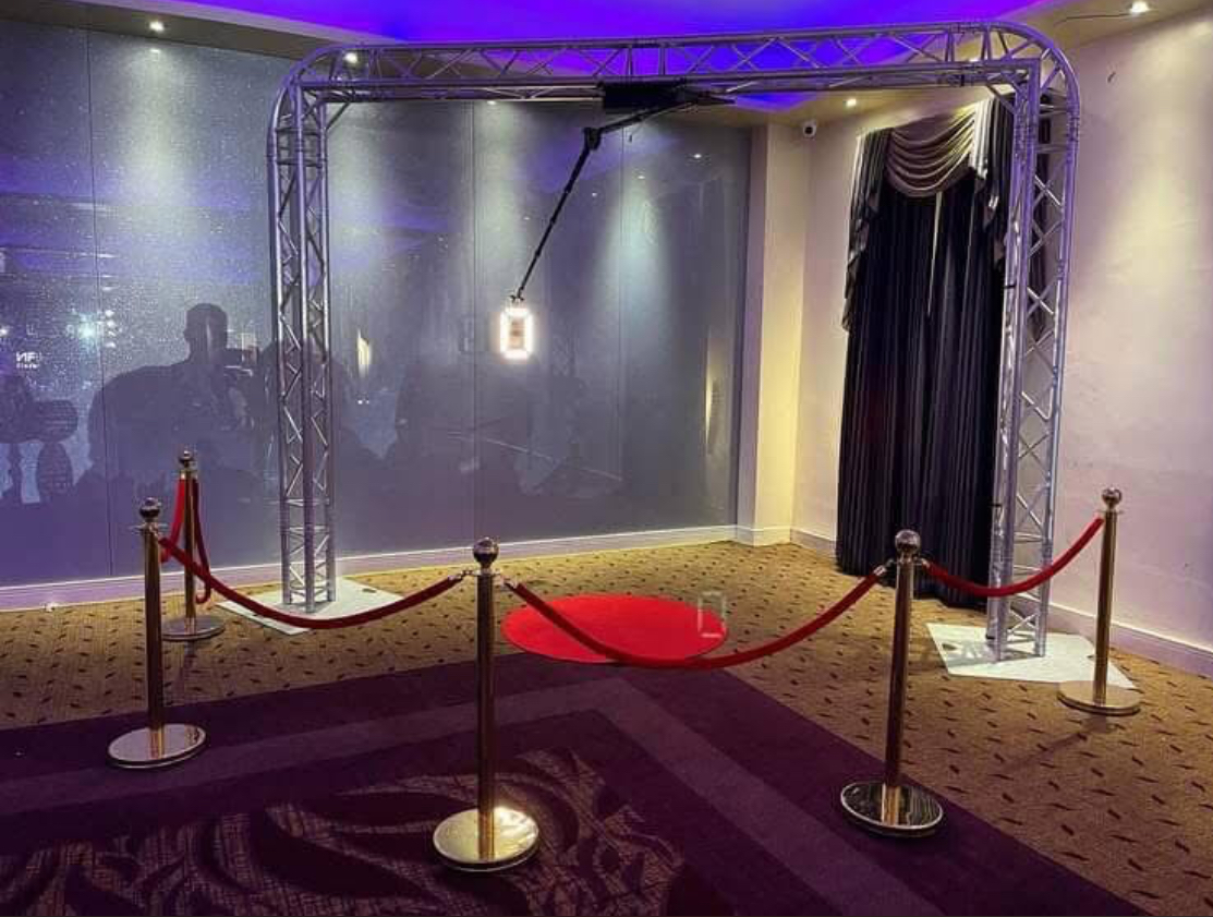 Overhead 360 Video Booth Hire Worcestershire West Midlands