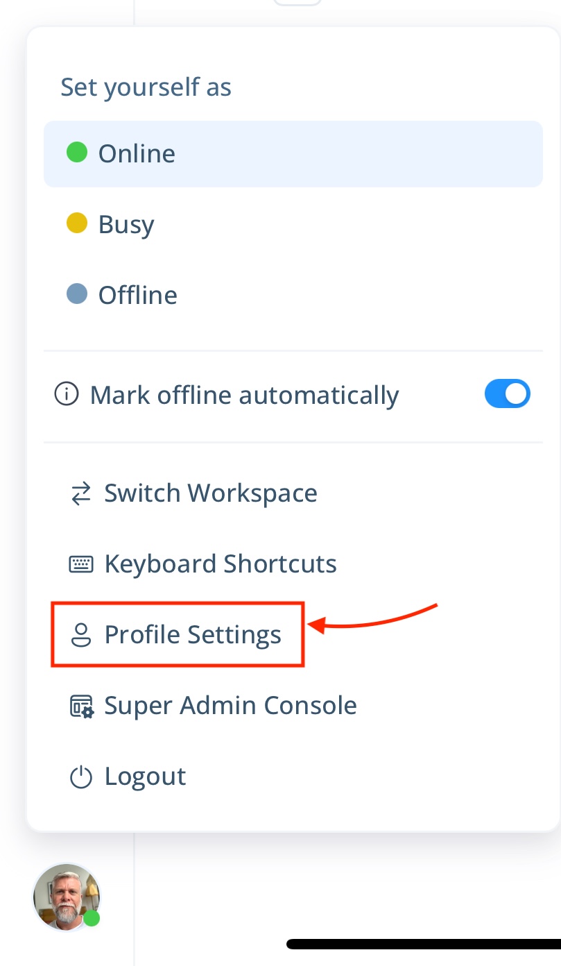 Plait profile settings