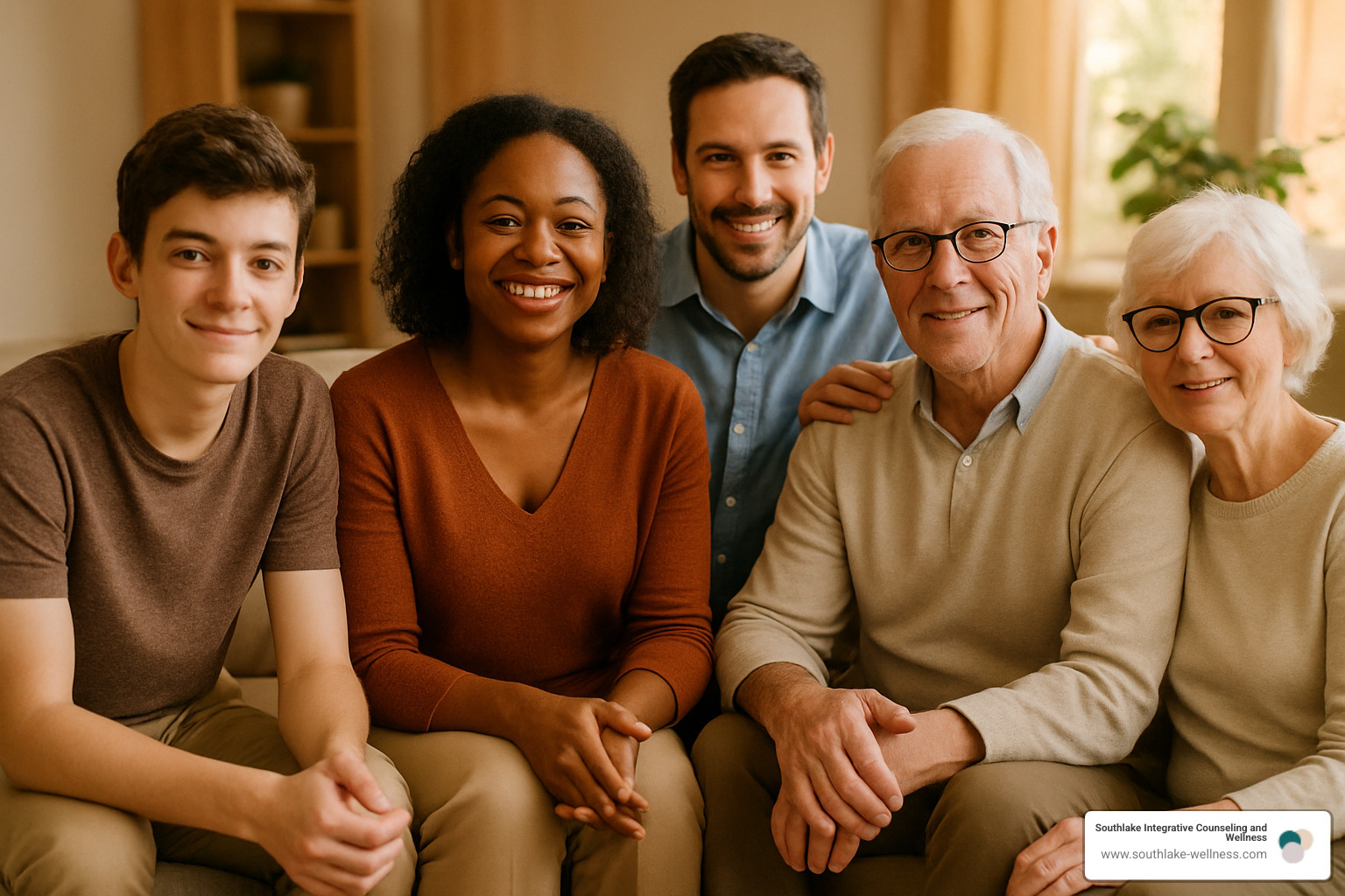 diverse individuals representing different life stages (teen, adult, couple) - counseling fort worth tx
