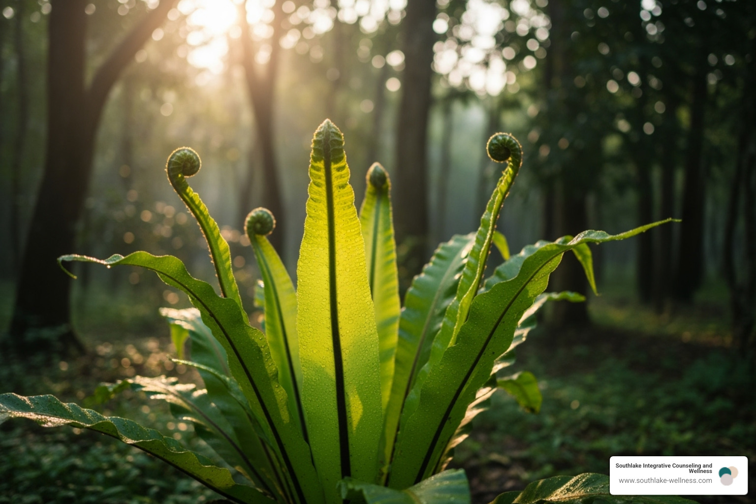 symbolizing growth and wellness, like a thriving plant - alternative counseling southlake