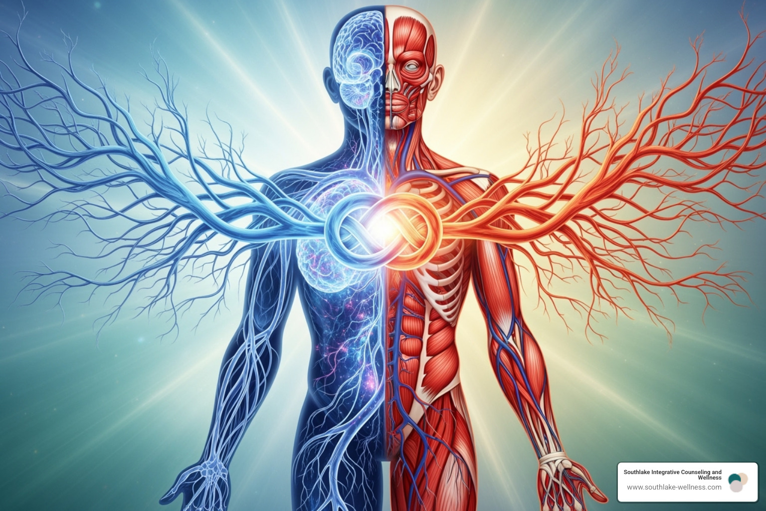 mind-body connection diagram - emotional well being