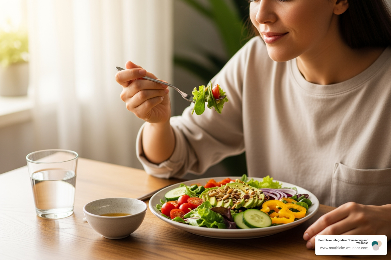 diverse teenagers in a calm supportive setting - mindfulness based eating awareness