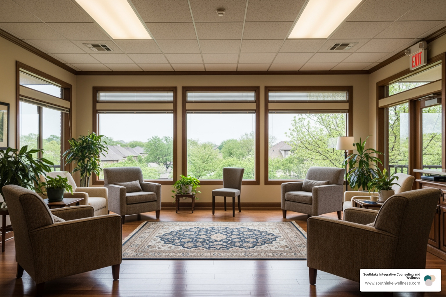 peaceful therapy environment in Southlake TX - group activity therapy