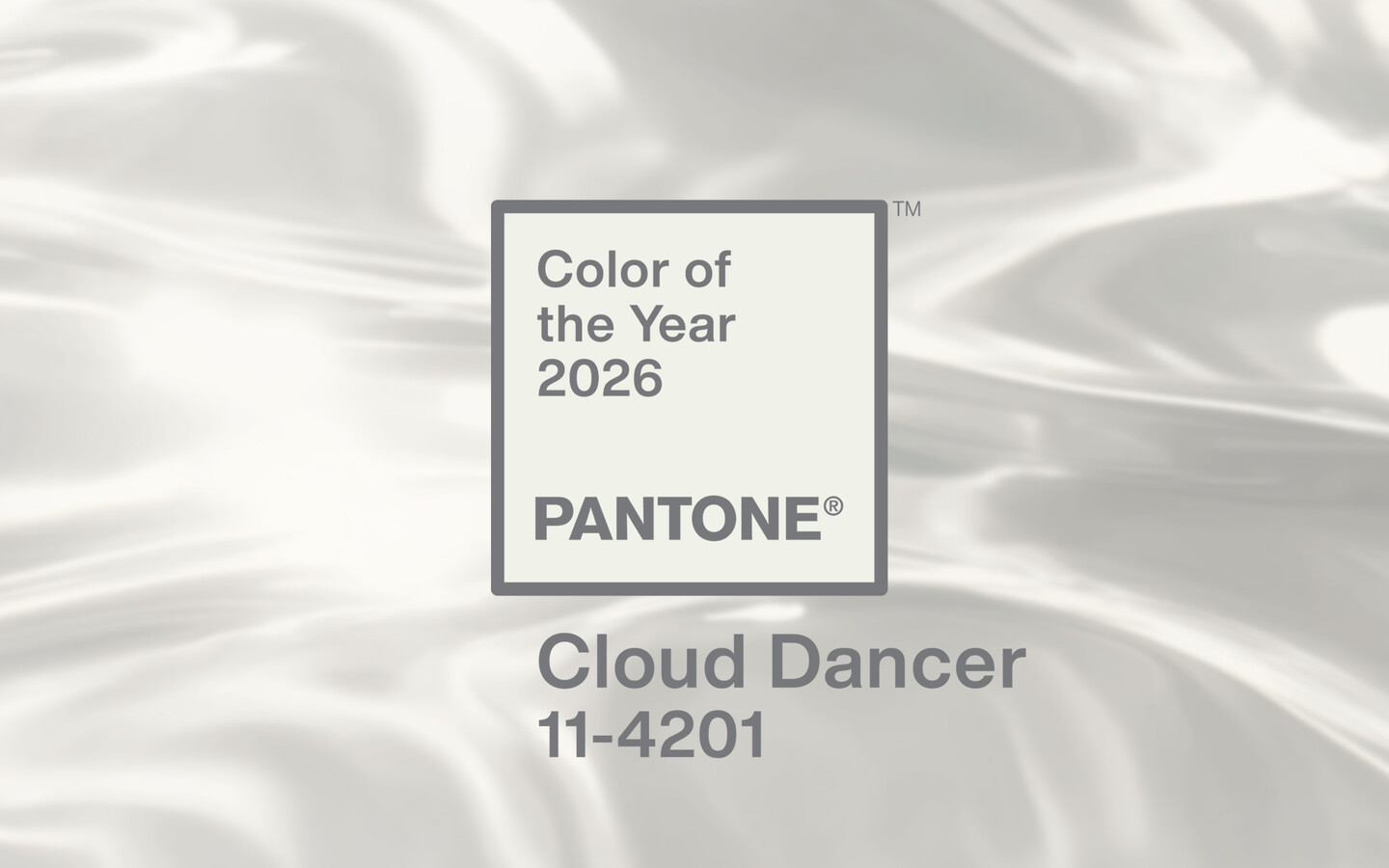 Cloud Dancer Pantone Colour of the Year 2026 for creative agencies and digital branding