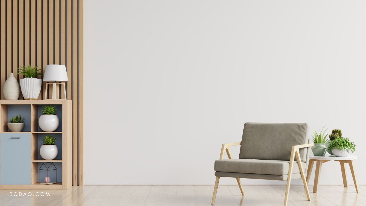 Minimal interior design using soft white tones inspired by Pantone Cloud Dancer 2026