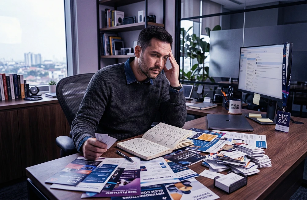 what to do after attending a tech conference 2026