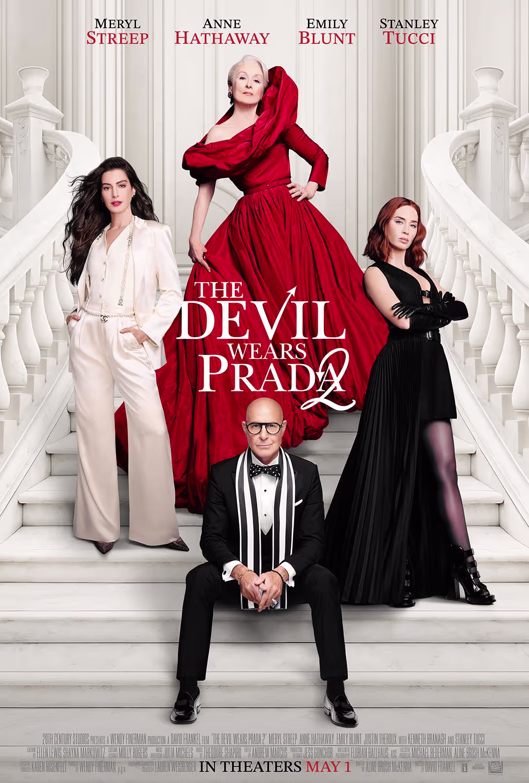 The Devil Wears Prada 2 movie poster. Movie web design insights. | MPiFY