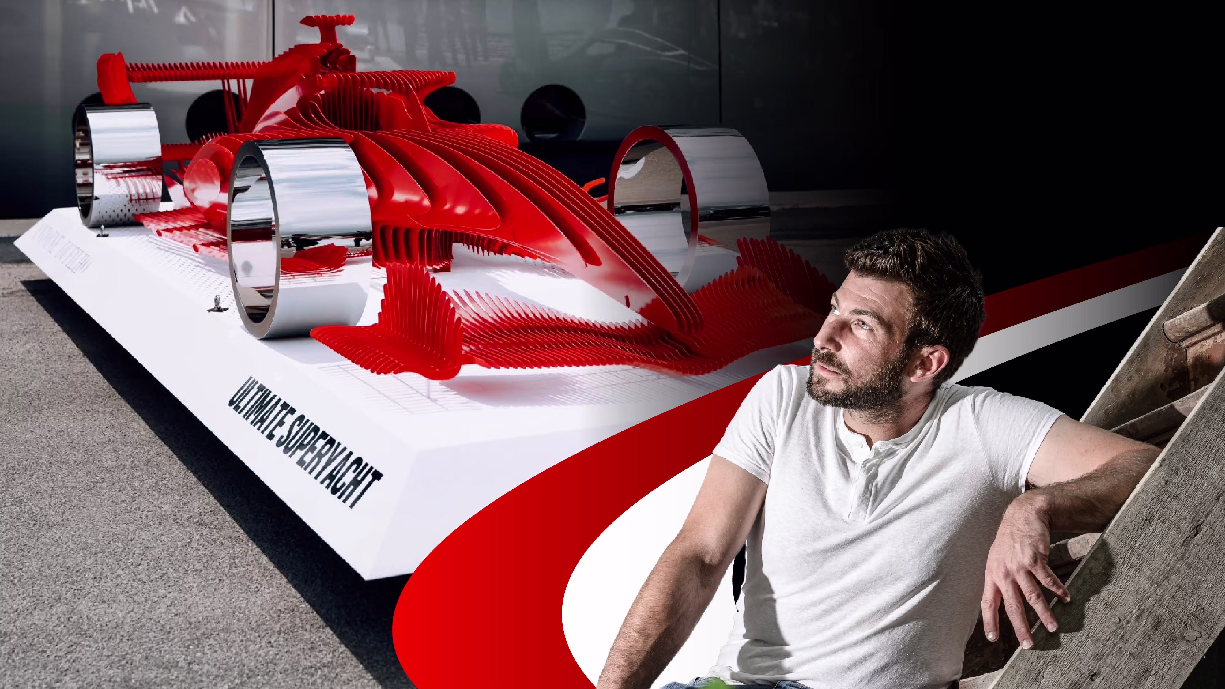Automotive Sculptor Antoine Dufilho at 2026 Monaco Grand Prix