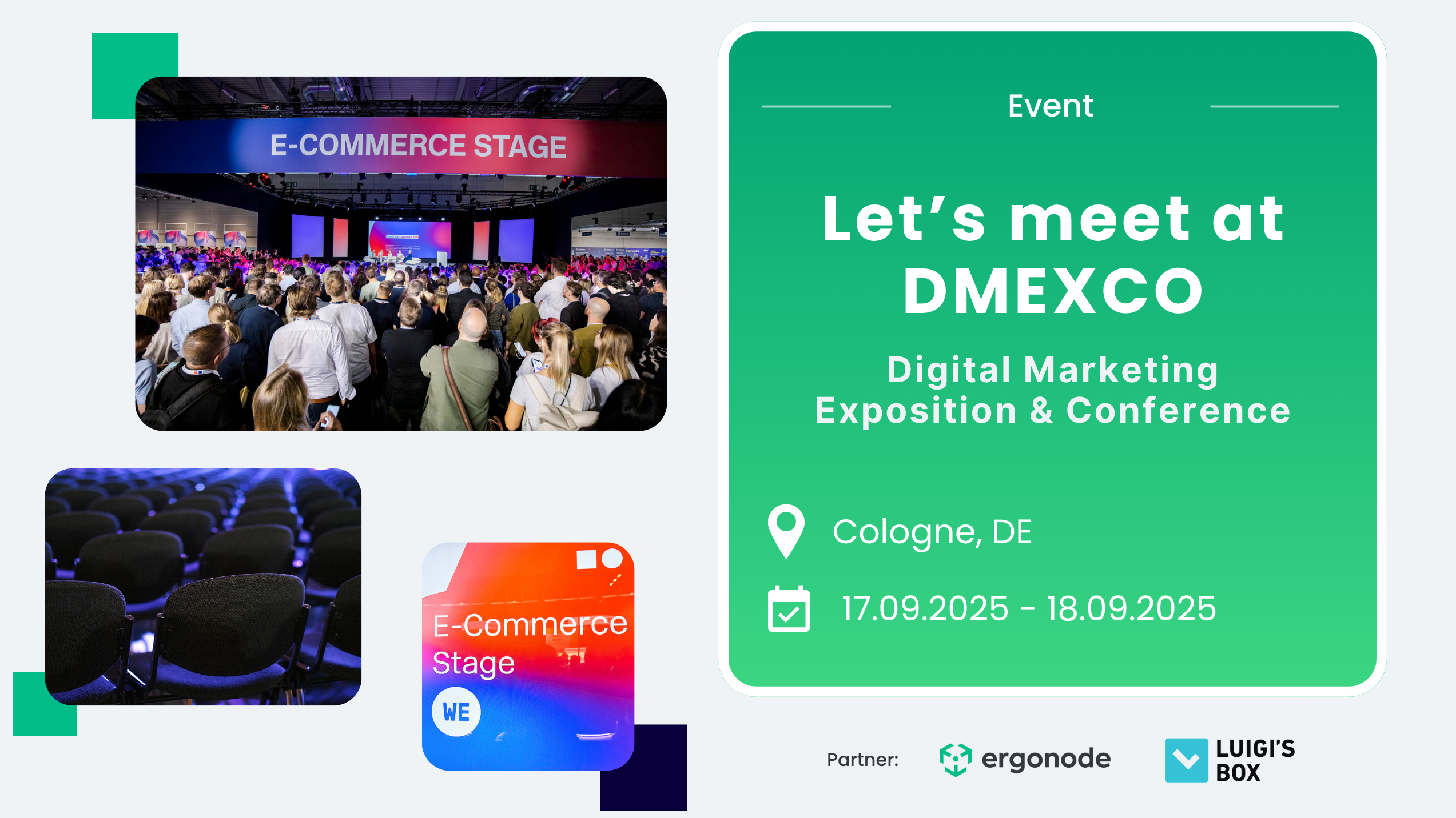 Cover image for the DMEXCO 2025 in Cologne