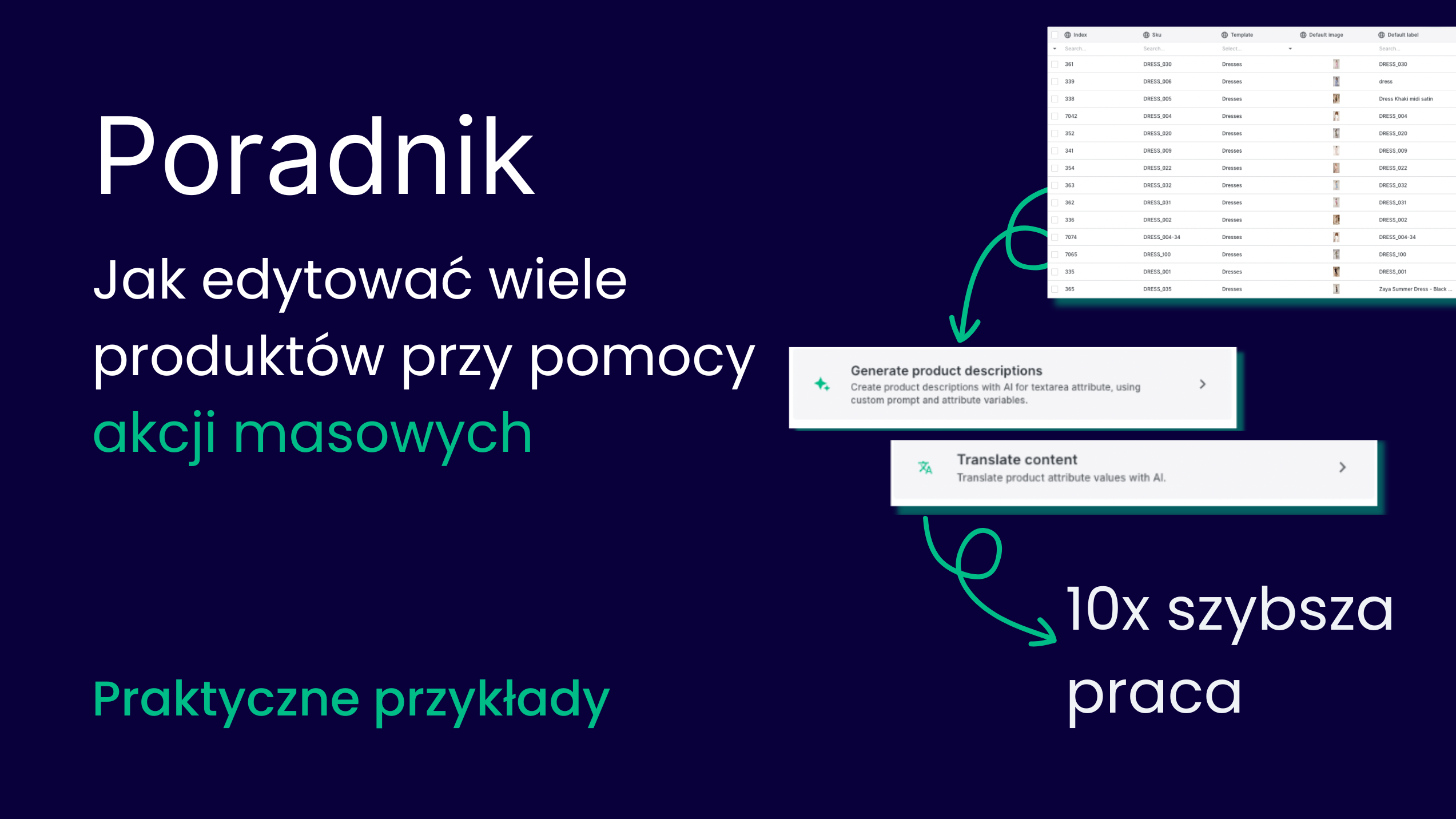 Ergonode How-To: Przewodnik po Akcjach Masowych w Atrybutach