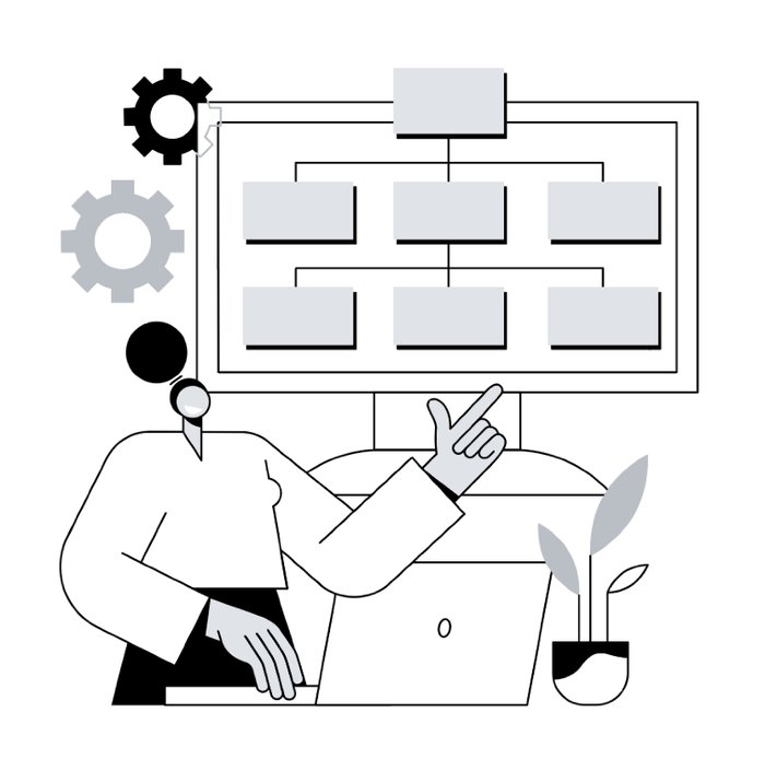 Illustration of a hierarchical category structure from the e-book