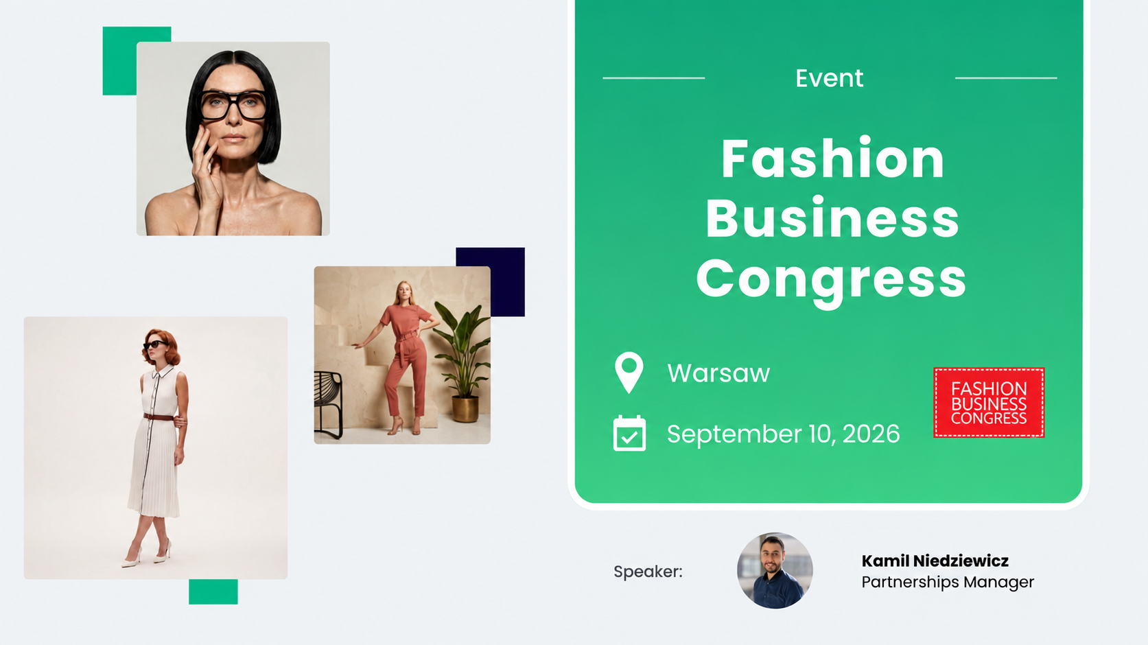 Image for joining us at Fashion Business Congress 2026 in Warsaw