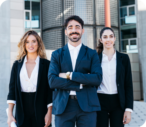 melissa and client happily discussing the client's needs on a couch