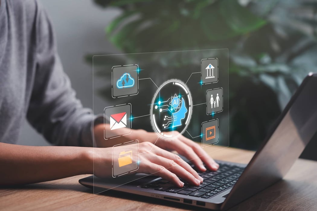 melissa and client happily discussing the client's needs on a couch