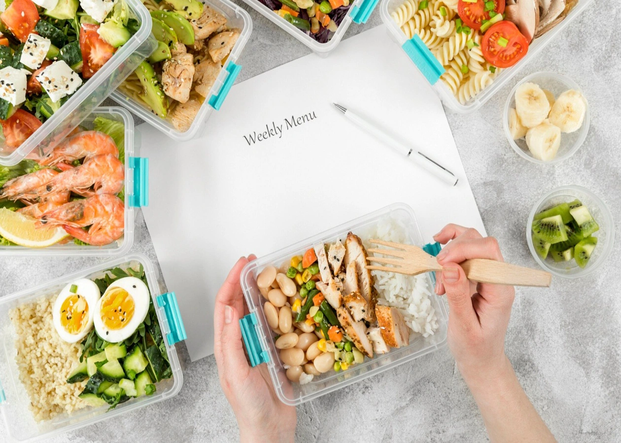 Low Carb & High Protein Meal Prep to Lose Fat & Gain Muscle