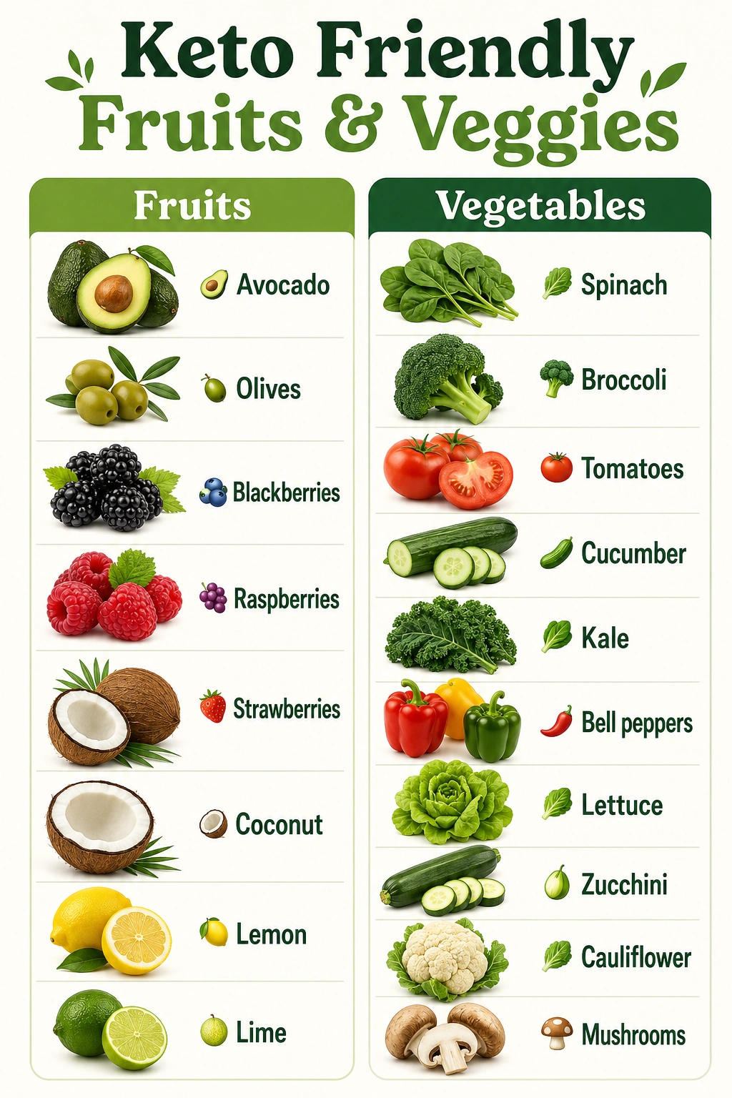 Keto Friendly Fruits