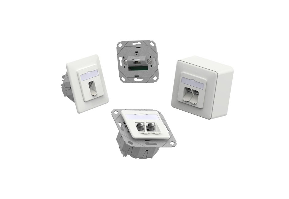 Übersicht RJ45-Anschlussdosen