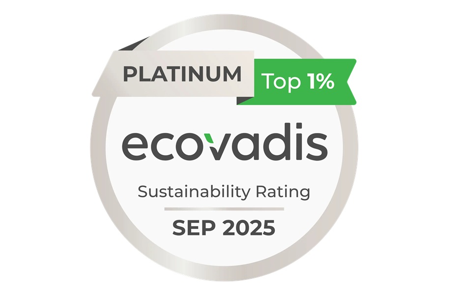 Logo der der EcoVadis-Auszeichnung