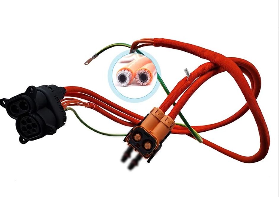 gekühlte HV-Ladeleitung für schnelles E-Laden