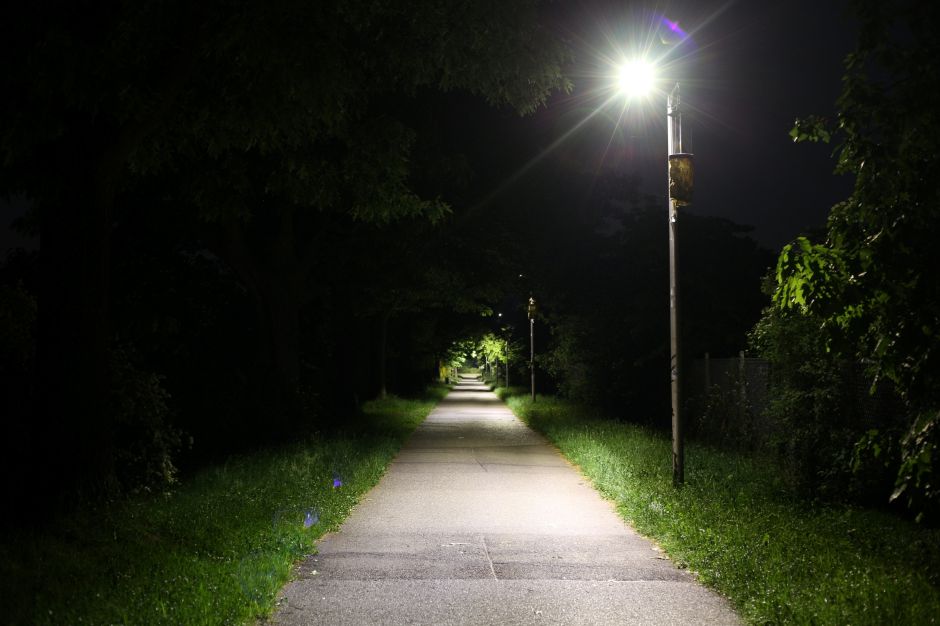 Insektenfreundliche Straßenleuchte