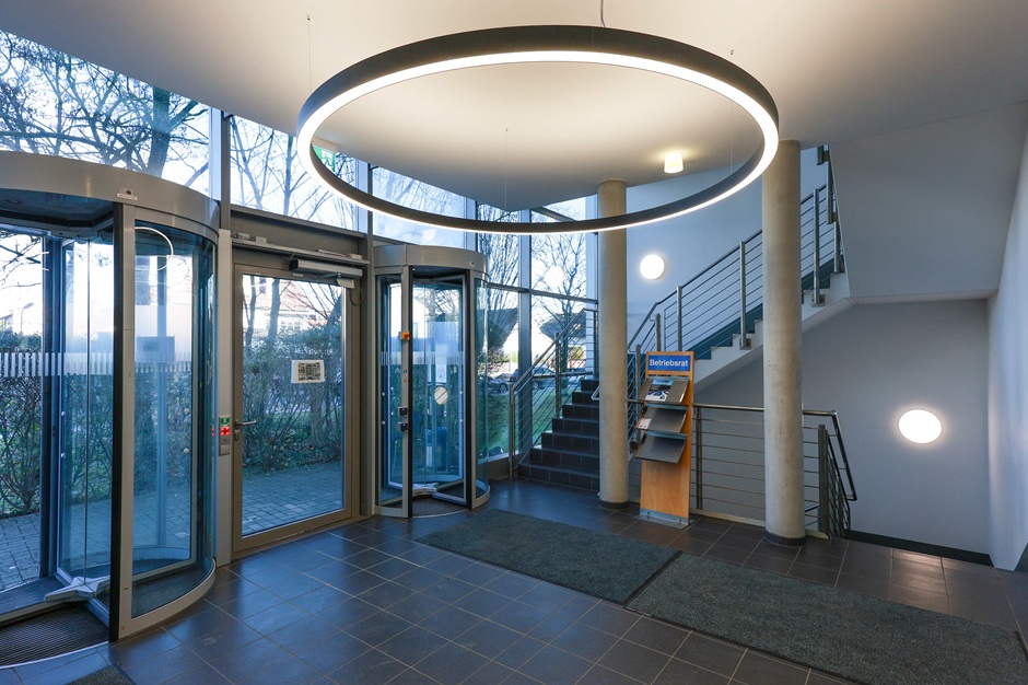 Runde im Eingangsbereich im Eingansbereich