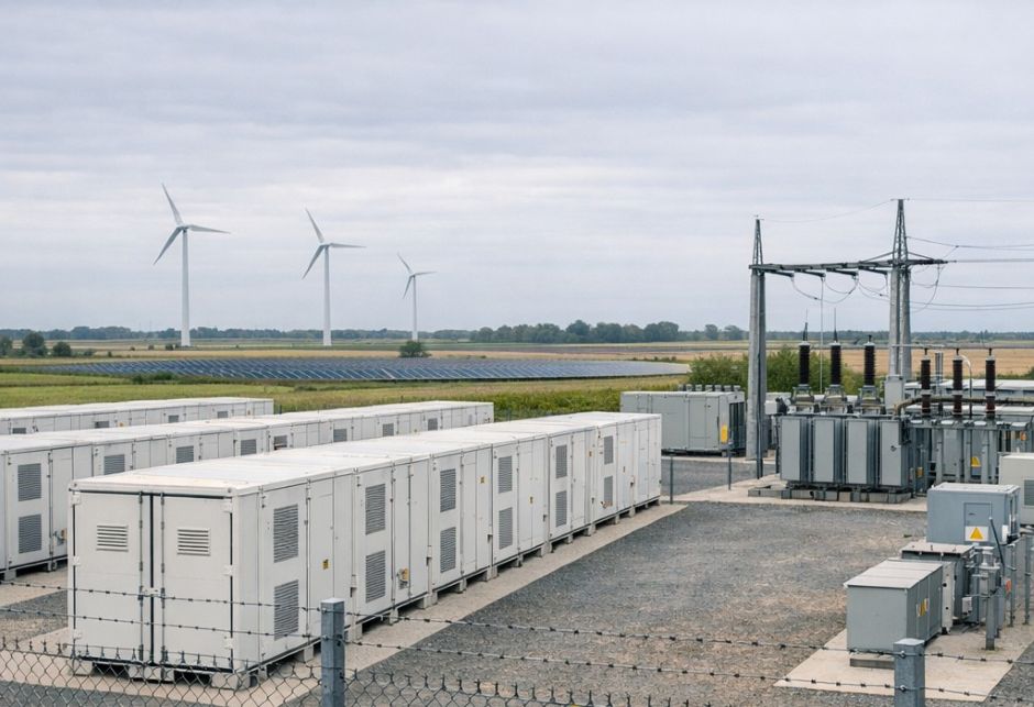 Großspeicher-Anlage