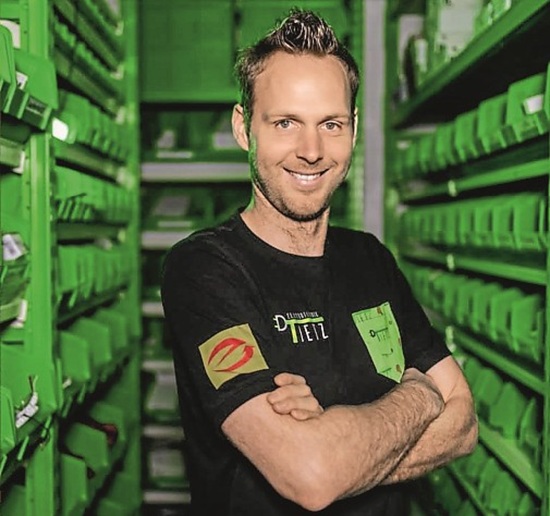 Porträtbild Elektromeister Dominik Tietz