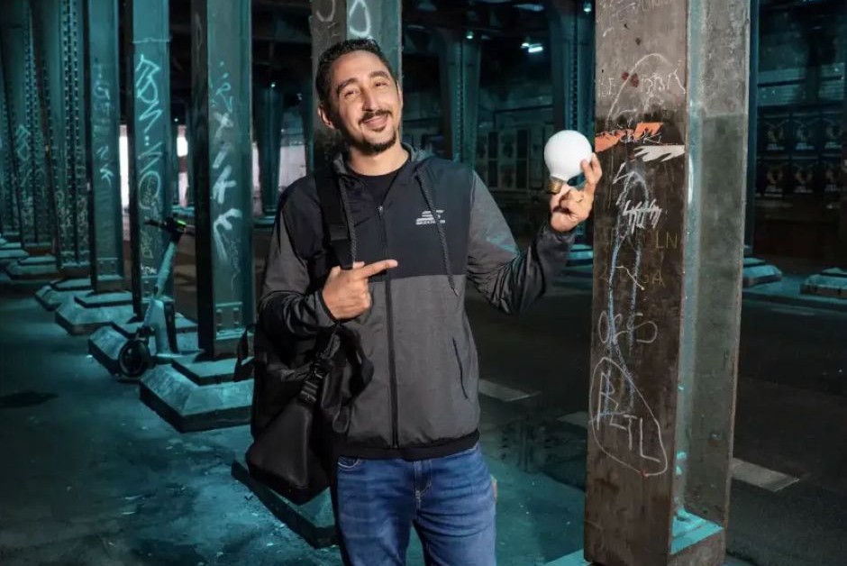 Eko Fresh rapt für Lampen-Recycling