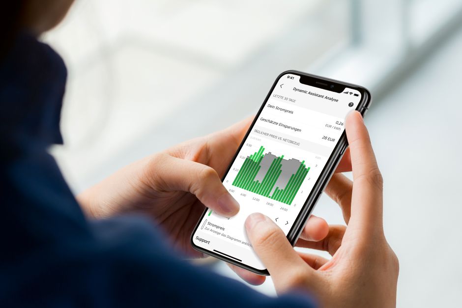 ViCare App Zugang dynamische Stromtarife