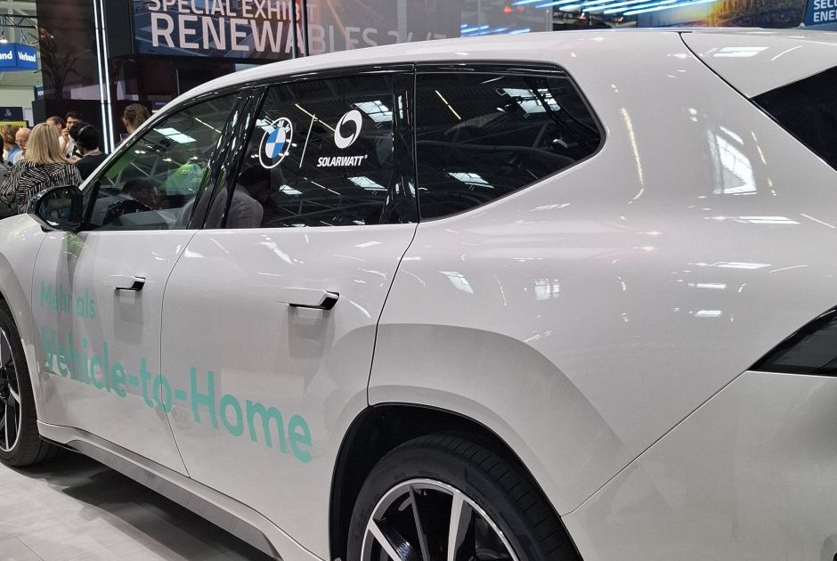 E-Auto BMW mit Anbindung HEMS
