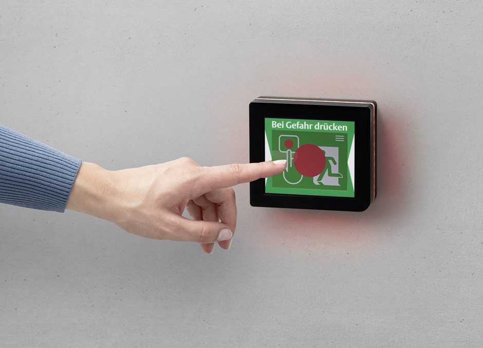 Produktansicht ePED Display-Türterminal